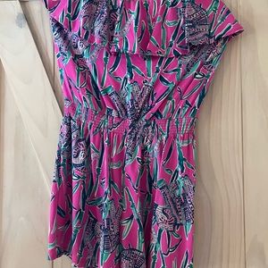 Gorgeous Lilly Pulitzer strapless romper